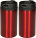 Makito Western Europe Mug - 2x - 300 ml - Rouge - Inox