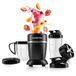GOURMETmaxx Nutrition Mixer 1000 Watt | Smoothie Maker mit to go Deckel | Standmixer mit Mixbecher & Frischhaltedeckel – ideal zum Aufbewahren | Standmixer mit Zubehörset L für Shakes, Smoothies etc.