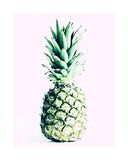 Komar Muurafbeelding | Pineapple | Poster, afbeelding, woonkamer, slaapkamer, decoratie, kunstdruk | zonder lijst | P076-40x50 | Formaat: 40 x 50 cm (breedte x hoogte)