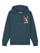 Watapparel Sweatshirt 'Tarot The Lovers' petrol / gemengde kleuren