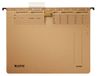 Leitz Alpha 19143000 Suspensie Bestanden voor Commercieel, Natron Karton Naturel Bruin Pack of 10 BRON