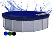 Quick Star Bâche de piscine ronde Ø 420cm 200g/m² bleu