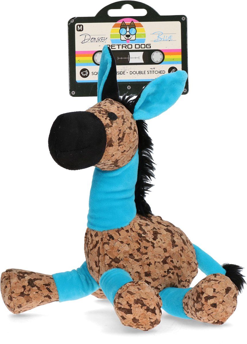 Retrodog Ezel Blauw - M