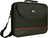 CLORD PEDEA laptoptas "Trendline" schoudertas Messenger Bag 15,6 inch (39,6 cm) met accessoirevak en schouderriem, zwart