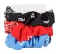 Lace Colors Bandeau, Rouge, Noir, Bleu, 3 Pièces