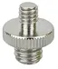 Kiwi 1/4" Male to 3/8" Male Threaded Screw Adapter