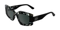 Karl Lagerfeld KL6206S Marble black/black 54/18/140 WOMAN Zonnebrillen