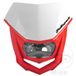 Polisport Halo Koplamp Rood, Wit