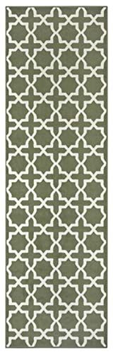 Hanse Home Tapijtloper Glam 80 x 500 cm - Groen