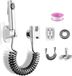 Unyqoos® Complete set voor bidet handdouche met flexibele slang en wandhouder