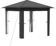 vidaXL Tuinpaviljoen zonder zijwand 2,6 x 2,6 m