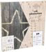 HIT trading Kerstverlichting LED ster 89 lampjes zwart Ø 40cm, gouden gloed