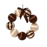 Decoris Couronne de Noël boules de Noël (28 m)