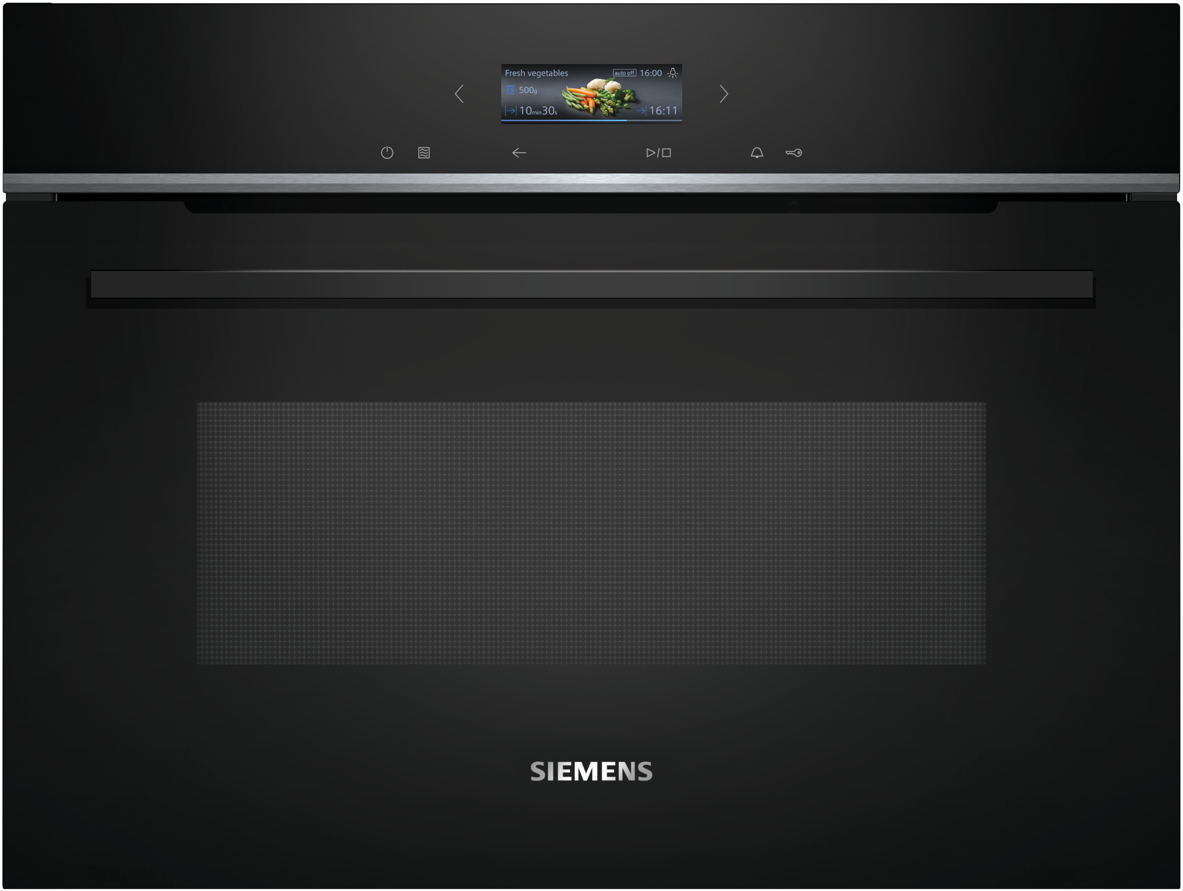 Siemens iQ700 CE732GXB1 - Inbouw magnetron met grill - Zwart