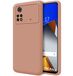 Zachte Xiaomi Poco M4 Pro 4G Roze Zachte Vloeibare Siliconen Beschermhoes