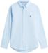 Tommy Hilfiger Heren Lange Mouwen Shirt Katoen S Lichtblauw