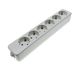 Cablematic – basis van zes Schuko 16 A 250 V 3680 W TT 158 x 98 x 42 mm