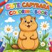 Cute Cozy Funny Capybara Animal Coloring Book Gift for Adults Kids Boys Girls Teens