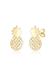 Elli Dames Oorbellen Stoeterij Ananas 925 Sterling Zilver