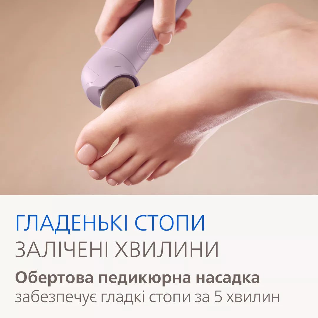 Philips BRE728/00 Epilator - 32 Pincetten - Lila - Nat & Droog - Draadloos