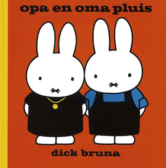 Clementoni opa en oma pluis Dick Bruna Oranje hardcover