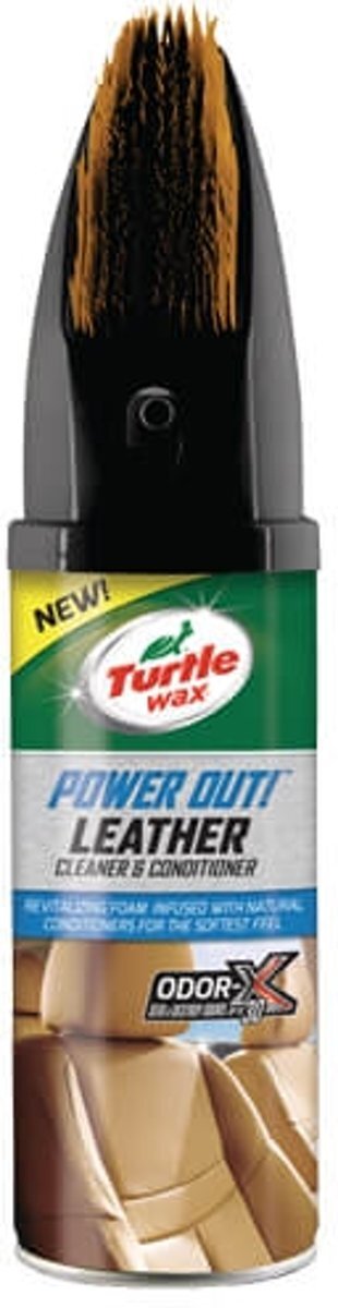 Turtle Wax Power Out Leather - Leren Stoel Schoonmaken Leer Reinigen