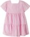 NAME IT Jurk 'NMFFelia' geel / lichtgroen / rosa