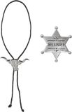 Boland - Set Cowboy 'Sheriff' - Volwassenen - Unisex - Cowboy