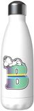 Snoopy Roestvrij Staal Gepersonaliseerde Fles Met De Letter B 550ml Wit Kinderen
