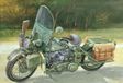 Italeri WLA 750 Motorfiets 1:9 Modelkit