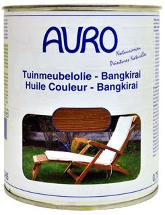 Auro Tuinmeubelolie (Nr. 102-85) Bangkirai