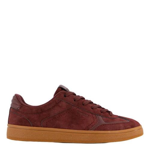 ESPRIT suèdelook sneakers - bordeaux