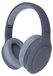 Casque sans fil - Pliable - Réduction passive du bruit - Bluetooth - 30 heures d'autonomie - Bleu