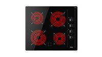 Teka TBC64000XFL - 60 cm keramische kookplaat - Zwart