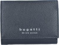 Bugatti Linda Portemonnee Leer 12 cm - Dames - Horizontaal - Schwarz