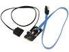KALEA-INFORMATIQUE SATA naar mSATA adapter met voeding voor harde schijf, om een mSATA SSD te vervangen door een klassieke HDD