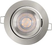 LEDVANCE Inbouwspot Set van 3 - 3x 5W - Warm Wit - Dimbaar - Grijs
