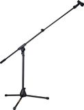 HERCULES Stands HCMS-540B microfoonstandaard, 65,5 cm, telescopische arm, driepotig, voor drums, versterkers