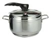 Tognana Porcellane Grancucina V5458J2INOX niet-elektrische snelkookpan 5 l Zwart, Roestvrijstaal