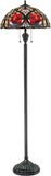 Steady Lighting Bohemian Vloerlamp - Glas - E27 - L: 45.7cm - Brons