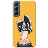 Samsung Galaxy S22 Sneakers Bedrukt Siliconen Hoesje