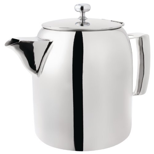 Olympia J322 Cosmos Theepot Roestvrij Staal 20oz Infuser, Zilver