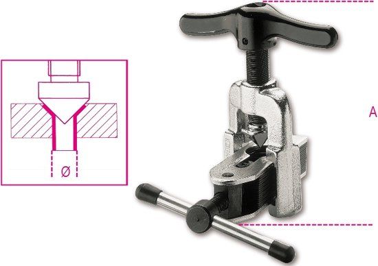 Beta Verstelbaar felsapparaat voor koperen en zacht metalen pijpen 352U