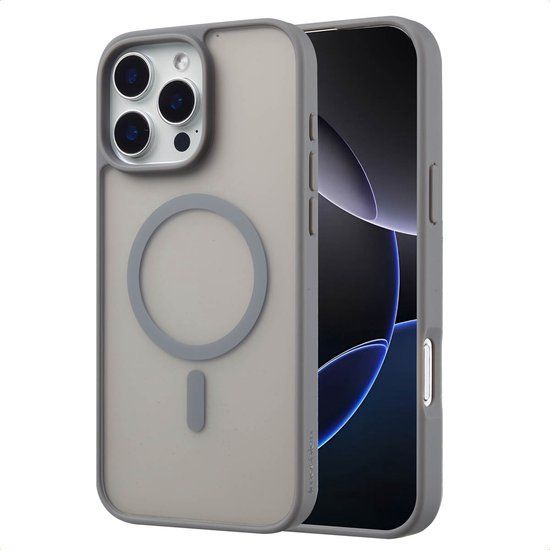 imoshion Color Guard Backcover met MagSafe voor de Apple iPhone 16 Pro Max - Grijs