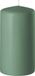 Enlightening Candles Bougie cylindrique/bougie pilier - vert - D6 x H8 cm - 27 heures de combustion