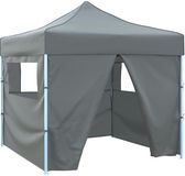 vidaXL Partytent 291 x 291 x 315 cm Antracietkleurig Oxford Stof