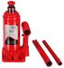 Cric hydraulique - 4 t - Compact - Construction en acier - Vis réglable
