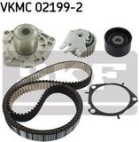 SKF Pompe à eau + kit de courroie de distribution VKMC 02199-2