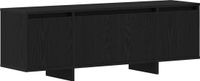 vidaXL TV Kast 120 x 30 x 40,5 cm Zwart Eiken Bewerkt Hout