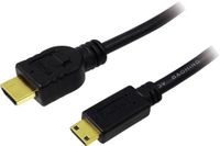 LogiLink HDMI 1.4 > HDMI mini - 1.00m Zwart